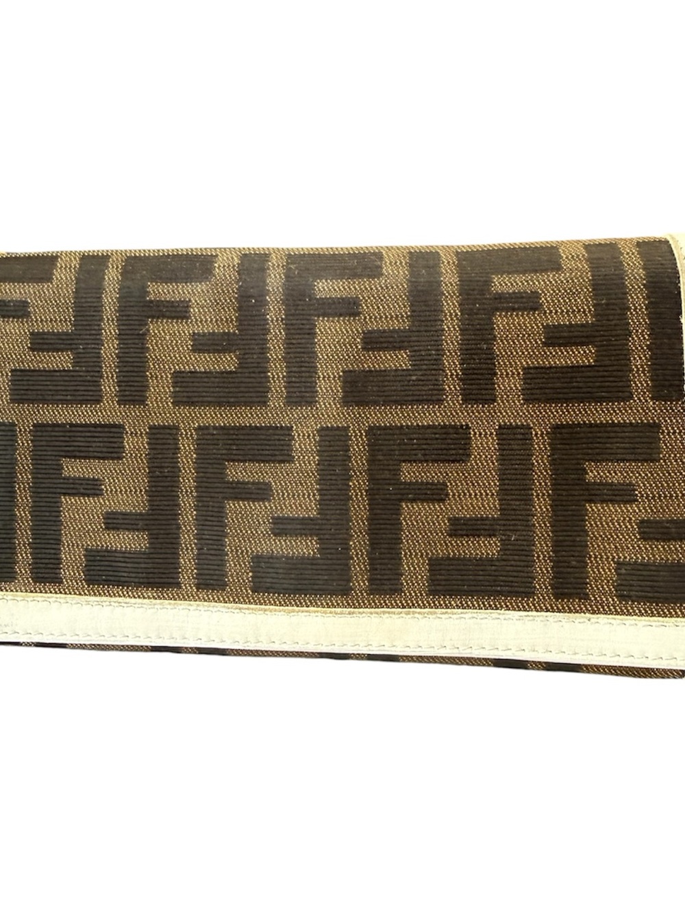 Fendi Brown Monogram Zucca Wallet